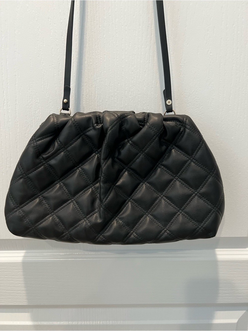 H&M Black Quilted Shoulder Bag